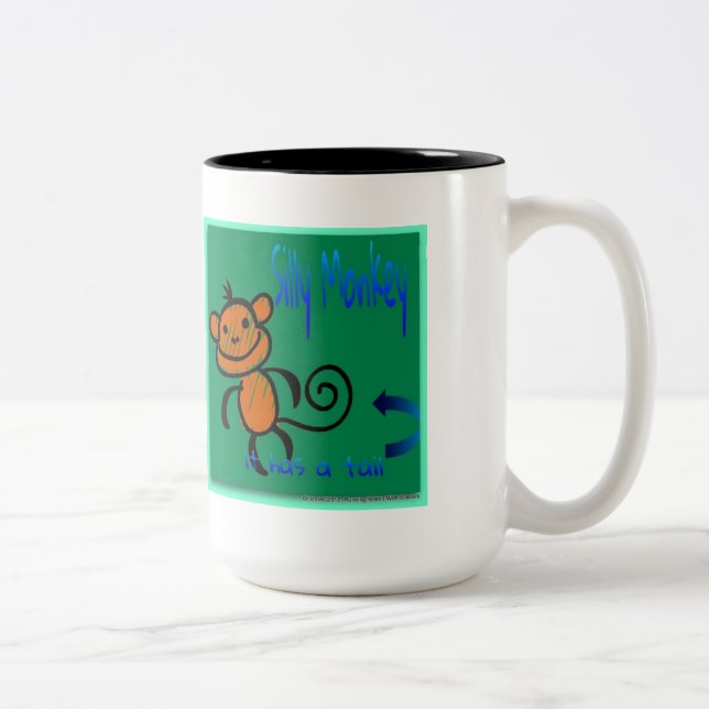 Ingen svan? Inte en apa - mugg (Höger)