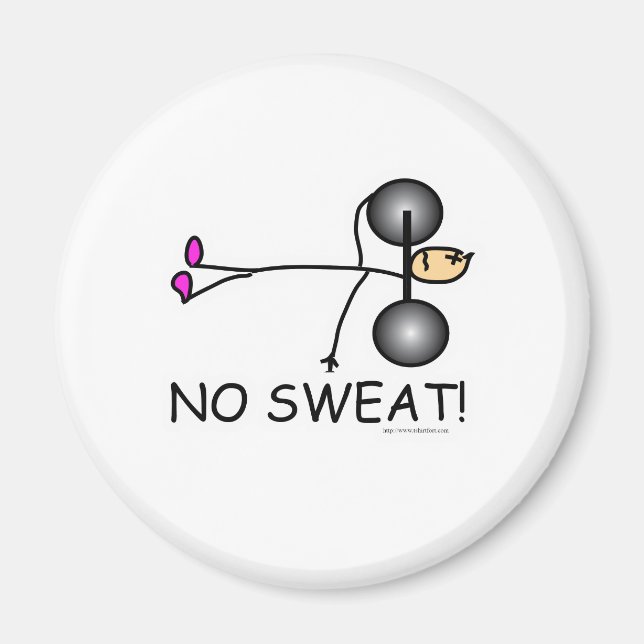 Ingen svett magnet (Framsidan)