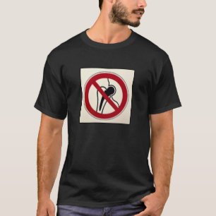INGEN T-TRÖJA FÖR HÖFT REPLACMENT T-SHIRT