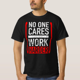Ingen tar arbetsbördan t shirt