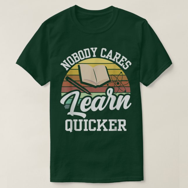 Ingen tar reda på Quicker Cute Motivation Team SA T Shirt (Design framsida)