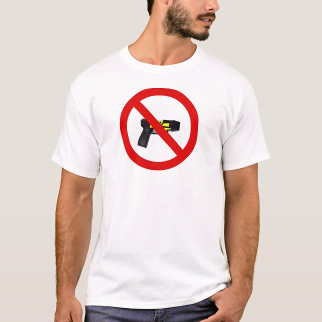Ingen Tasers Tee (Framsida)
