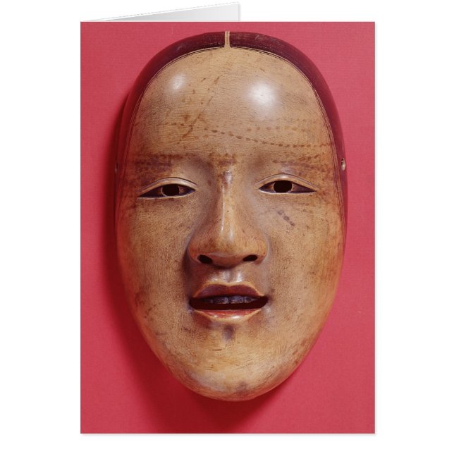 Ingen teatermask hälsningskort (Framsidan)