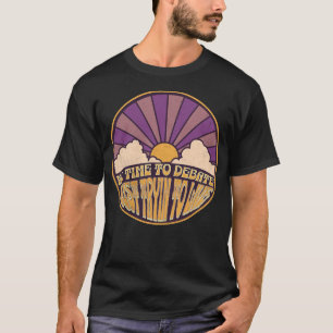 Ingen tid att diskutera - bara försök att leva t shirt