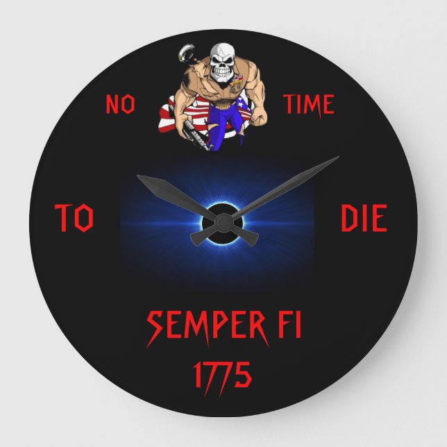 INGEN TID ATT DÖ STOR KLOCKA (Framsida)