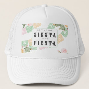 Ingen tid för siesta, minst fiesta bachelorette keps