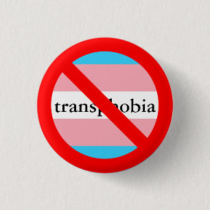 ingen tillåten transphobia knapp