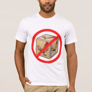 Ingen tillåtna Cockblocking Tee Shirt