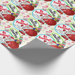 Ingen Titt, Ingen Skakning Santa Jul Personlig Presentpapper