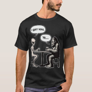 Ingen Tro i mig är funny eller Ufo Alien T Shirt