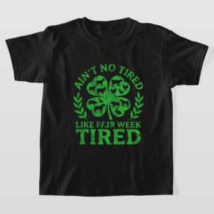 Ingen Trötthet Som Trötthet Efter Lantbruksmässa T Shirt