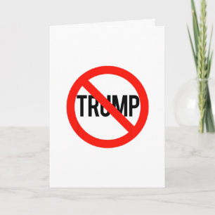 Ingen Trump - Anti Trump Kort