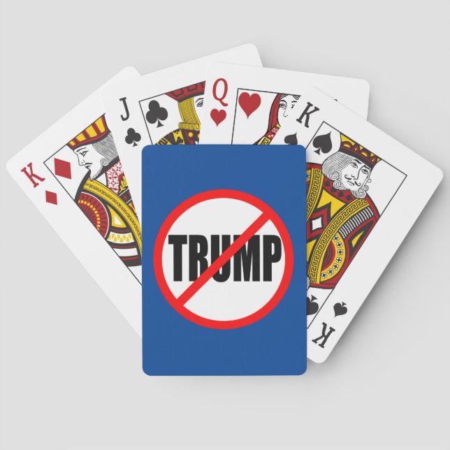 "INGEN TRUMP CASINOKORT (Baksidan)