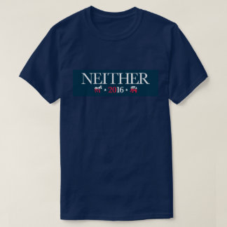 INGEN TRUMP INNEHÅLLER INTE HELLER T-SHIRT