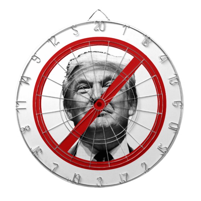 Ingen Trump Internationell-signatur Piltavla (Framsidan)