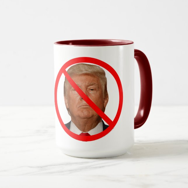 ingen trump mugg (Framsida höger)