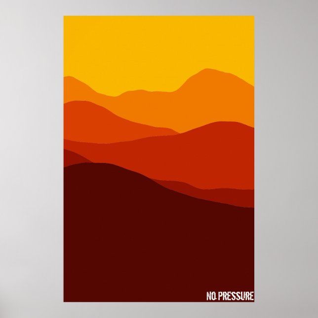 Ingen tryckaffisch poster (Framsidan)