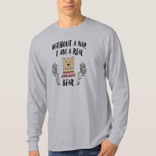 Ingen tupplur? Dumma björn! T Shirt (Framsida)