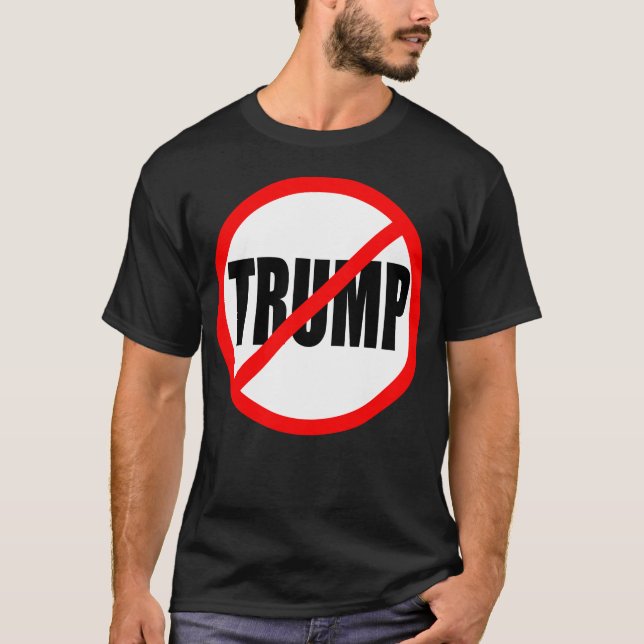 "INGEN (tvåsidig) TRUMF", T-shirt (Framsida)