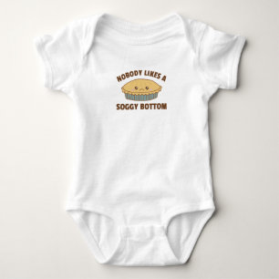 Ingen tycker om en Soggy Grund Funny Apple Paj T Shirt