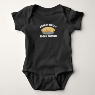 Ingen tycker om en Soggy Grund Funny Apple Paj T Shirt