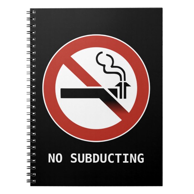 Ingen underordnad anteckningsbok med spiral (Framsidan)