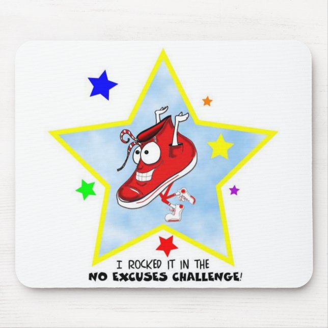 INGEN URSÄKTutmaning Mousepad Musmatta (Framsidan)