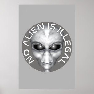 Ingen utlänning är olaglig poster