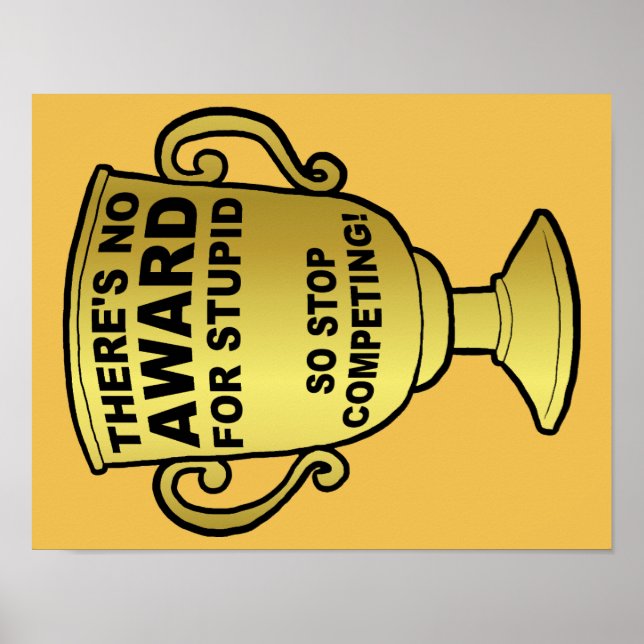 Ingen utmärkelse för Poster av stupid funny (Framsidan)