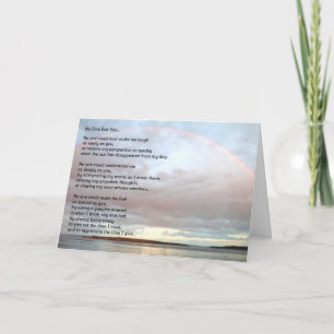 Ingen utom du... Vänskap Kort