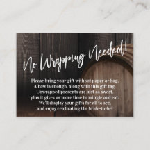 Ingen utrullning behövs! Handskrift Wood Barrel