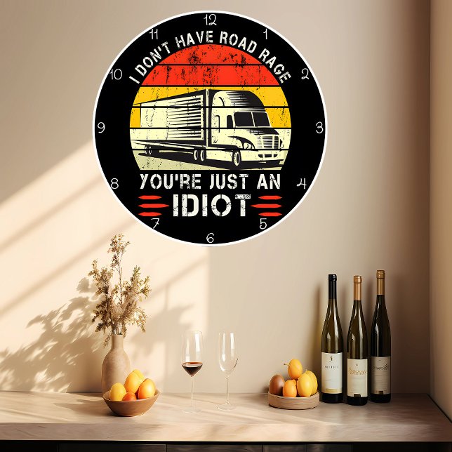 Ingen väg, bara Idiots Trucker Stor Klocka (Skapare uppladdad)