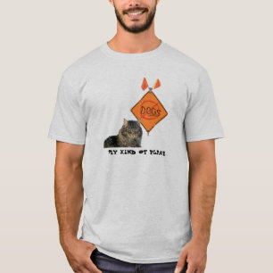Ingen vägskylt i Hundar T Shirt