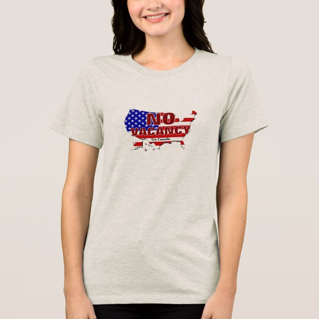 Ingen vakans - säkra Gräns T Shirt (Framsida)