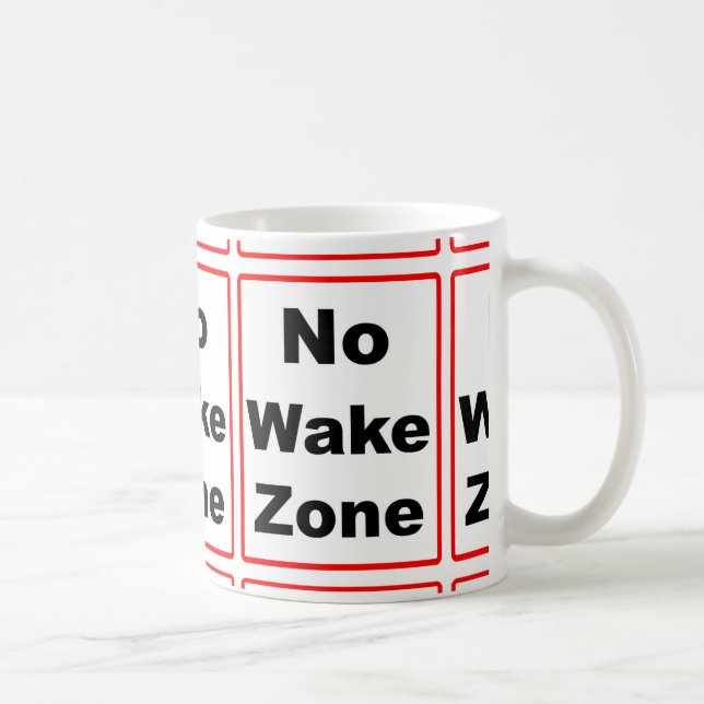 Ingen vakzon kaffemugg (Höger)