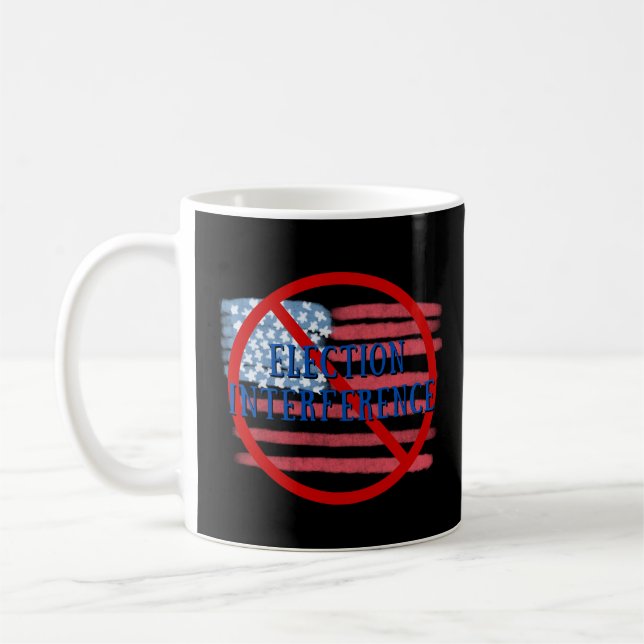 Ingen valstörning - kaffemugg (Vänster)