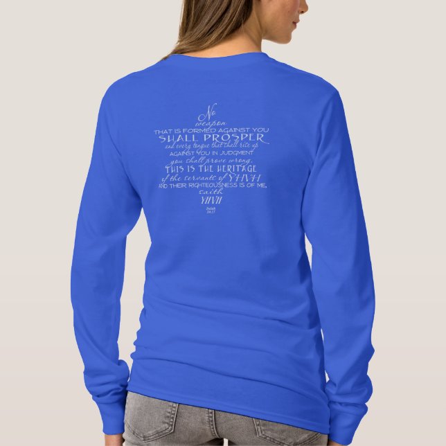 Ingen vapendavidsstjärna tee shirt (Baksida)