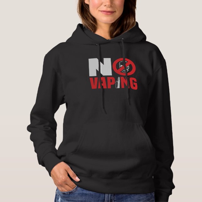 Ingen vaping t shirt (Framsida)