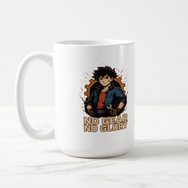 Ingen Växel Ingen Ära Kaffemugg (Vänster)
