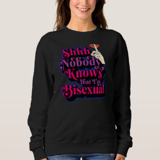 Ingen vet att jag är Bisexual Cute Bi-Pridet T Shirt