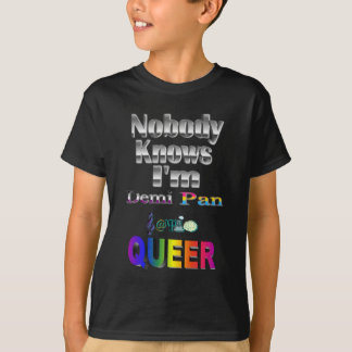 Ingen vet att jag är Demi Pan SM Sapio QUEER Tröja