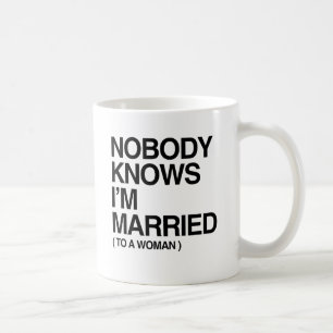 INGEN VET ATT JAG ÄR GIFT MED EN KVINNA -.png Kaffemugg