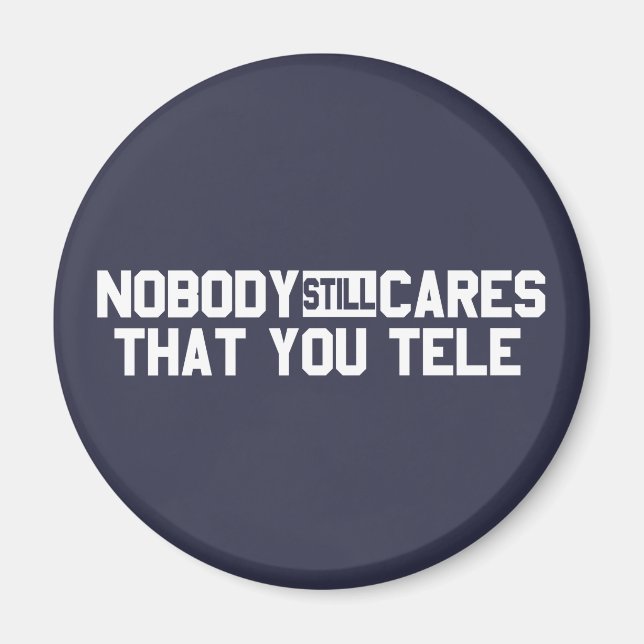 Ingen vet fortfarande att du ringer magnet (Framsidan)