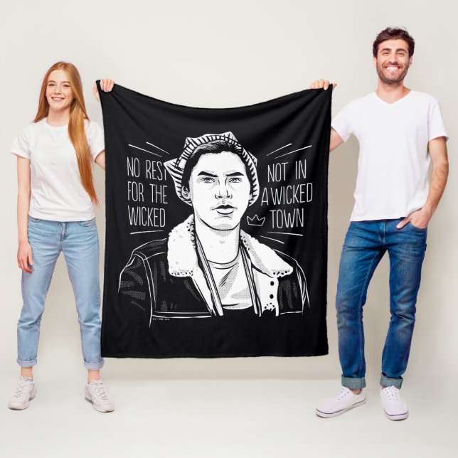 Ingen vila för klockslaget fleecefilt (På plats)