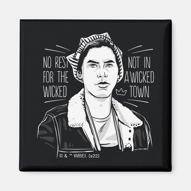 Ingen vila för klockslaget magnet (Framsidan)