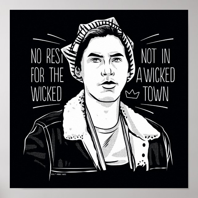 Ingen vila för klockslaget poster (Framsidan)