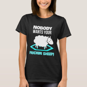 Ingen vill att ditt fårtransportkort Geek Nerd T Shirt
