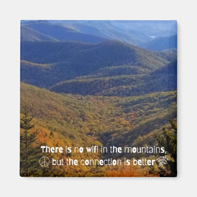 Ingen WIFI-magnet Magnet (Framsidan)