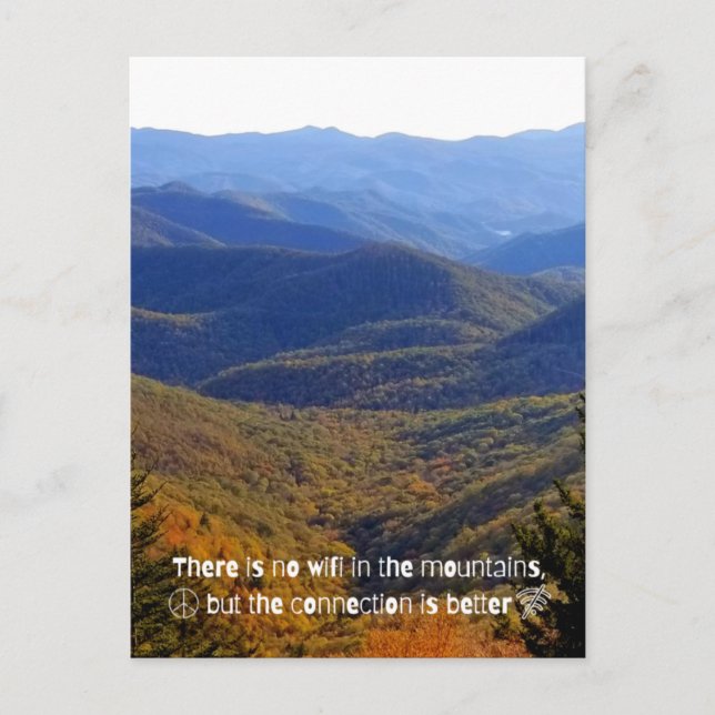 Ingen WIFI Vykort (Framsida)