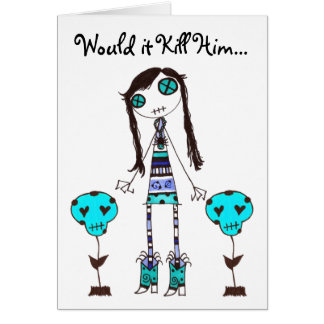 INGEN WIKH Ser#20 OH GJORDE HAN INTE! Hälsningskort